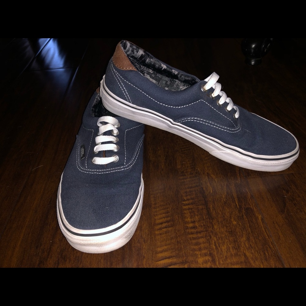 VANS | Blue Canvas Shoe